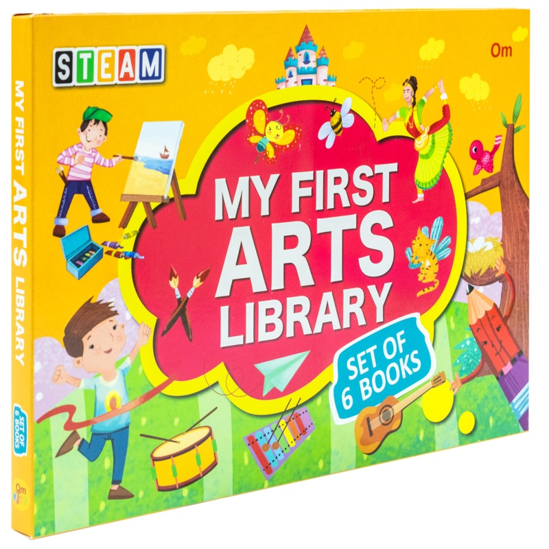 Steam: My First Arts Library 6 Books Collection Set [Level 1 – 3] by Swayam Ganguly