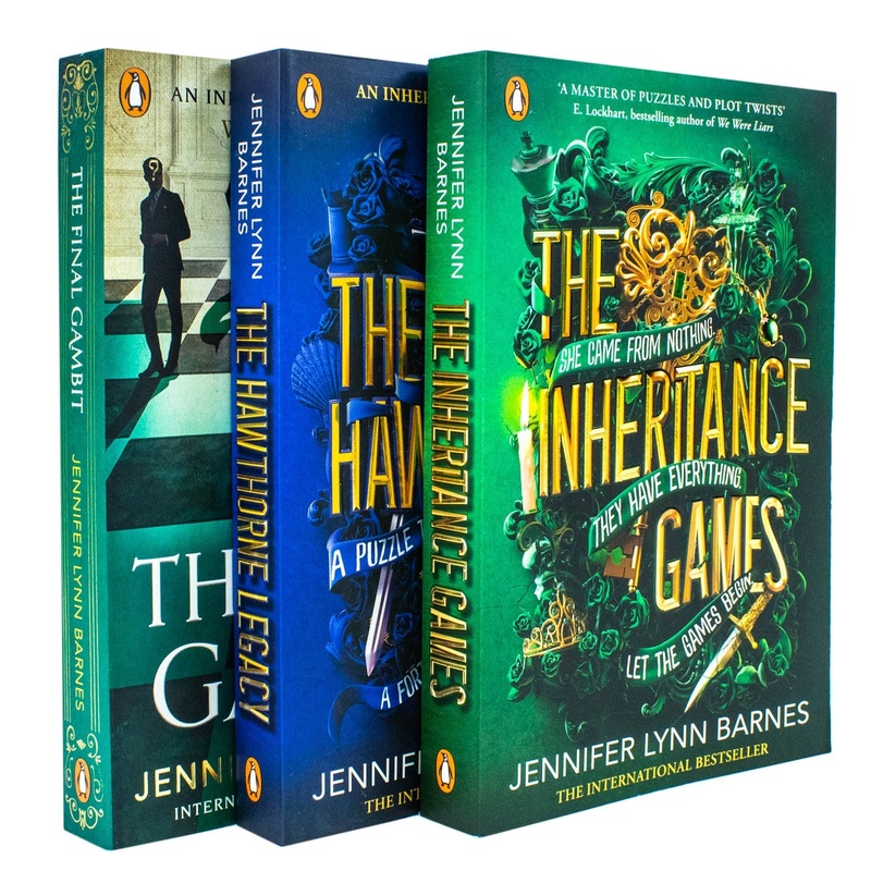 The Inheritance Games Series 3-Book Collection Set by Jennifer Lynn Barnes  Thrilling YA Mystery Adventure with Puzzles & Twists|Perfect for ages 12+