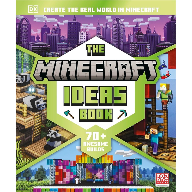 The Minecraft Ideas Book: Create the Real World in Minecraft Hardcover