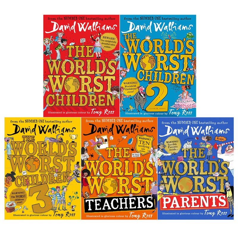 David Walliams World’s Worst Children 5 Books Collection Set World’s Worst Parent