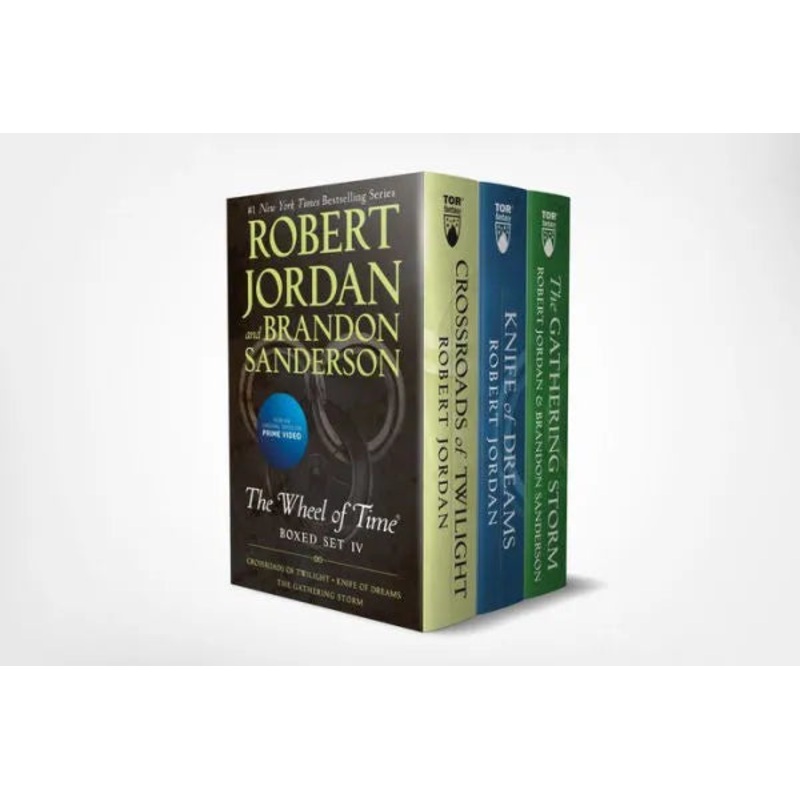 The Wheel of Time Premium Boxed Set IV: Books 10-12 (Crossroads of Twilight, Knife of Dreams, The Gathering Storm) Boxed Set