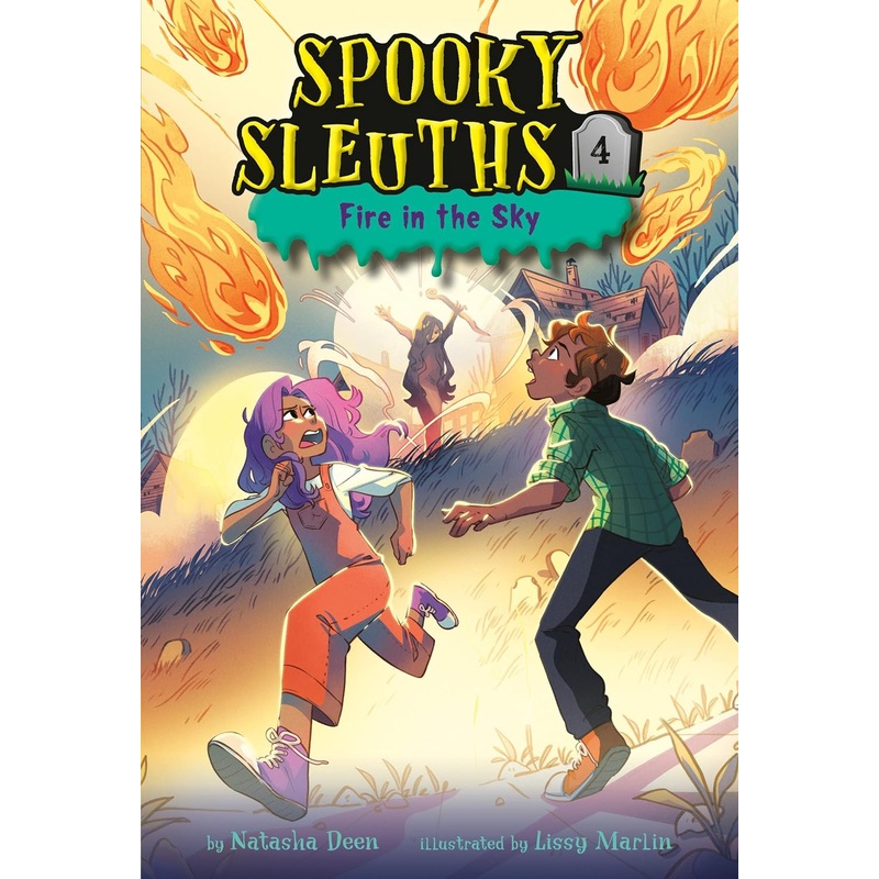 Spooky Sleuths #4: Fire in the Sky Paperback