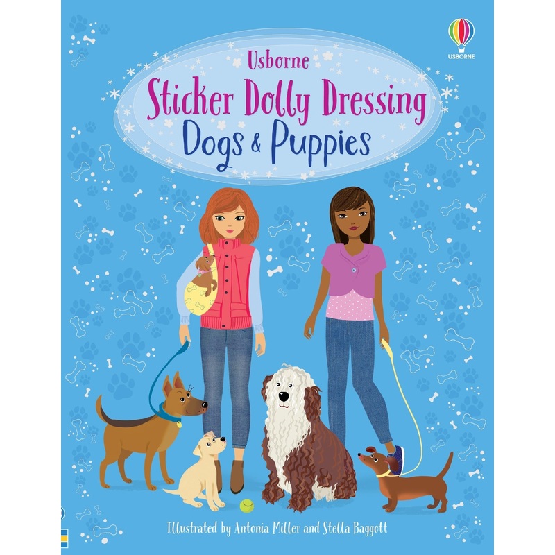 Sticker Dolly Dressing Dogs And Puppies