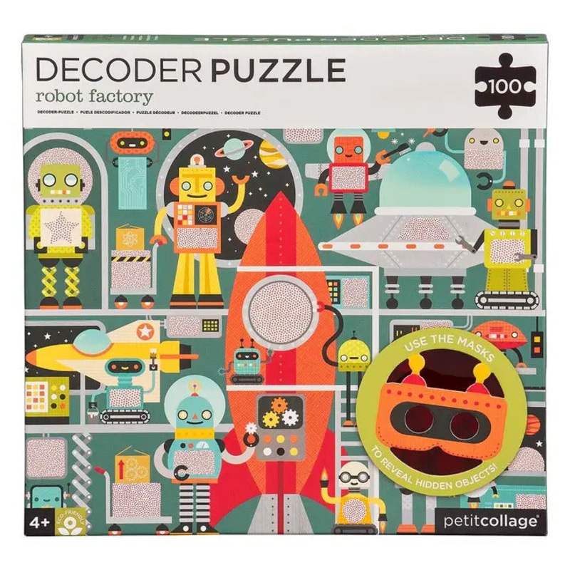 Decoder Puzzle: Robot Factory  100 piece