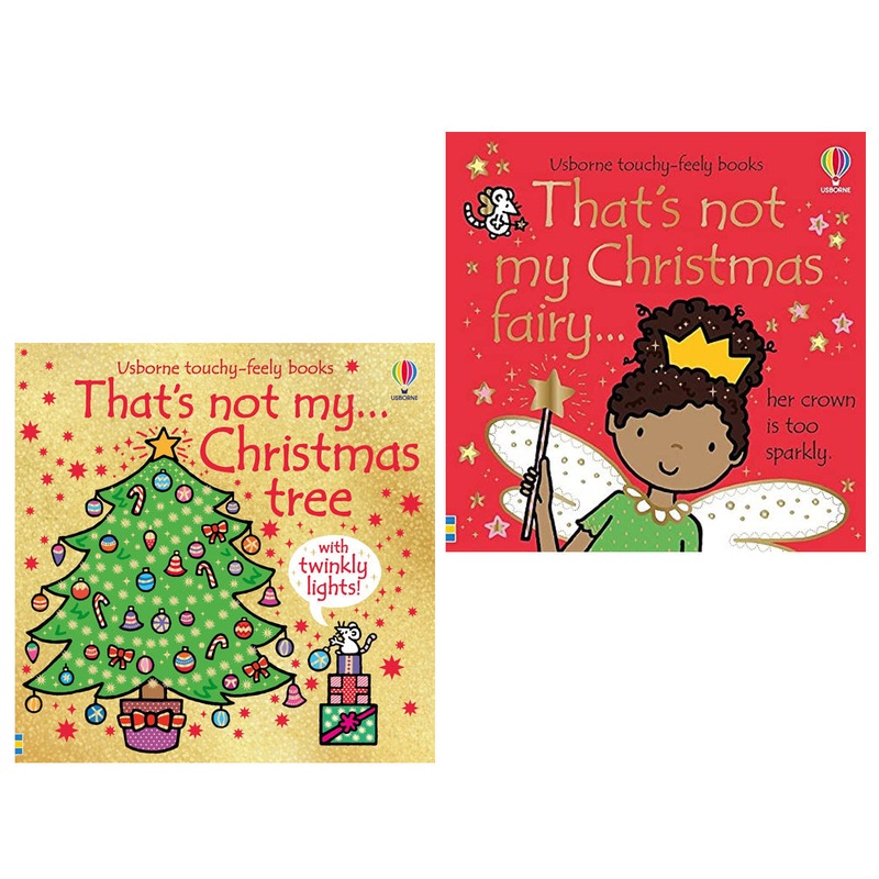 That’s Not My Christmas Collection 2 Book Set By Fiona Watt (That’s Not My Christmas Tree & That’s Not My Christmas Fairy)