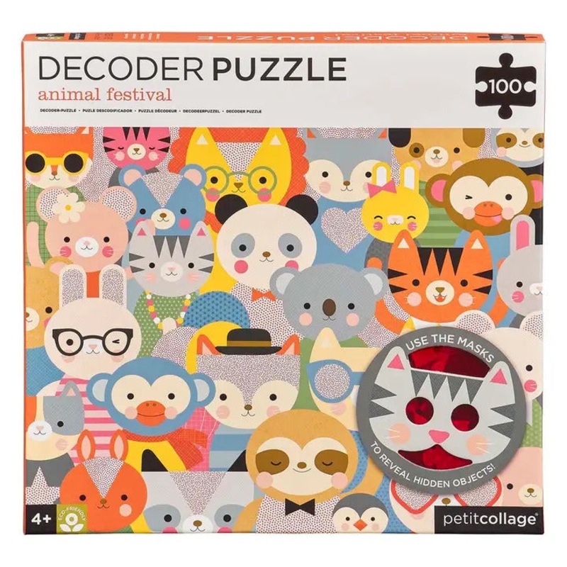 Decoder Puzzle: Animal Festival  100 piece
