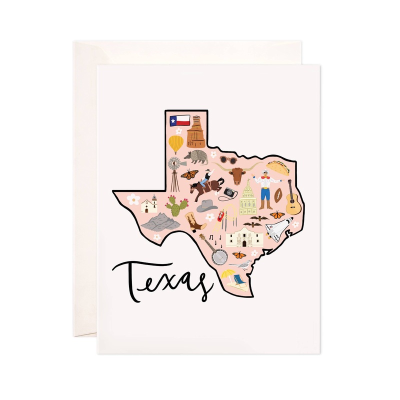 Greeting Card – Texas