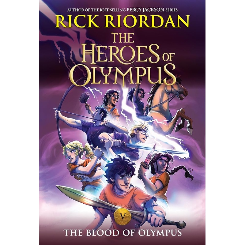 Heroes of Olympus, The, Book Five: Blood of Olympus, The-(new cover) (The Heroes of Olympus)