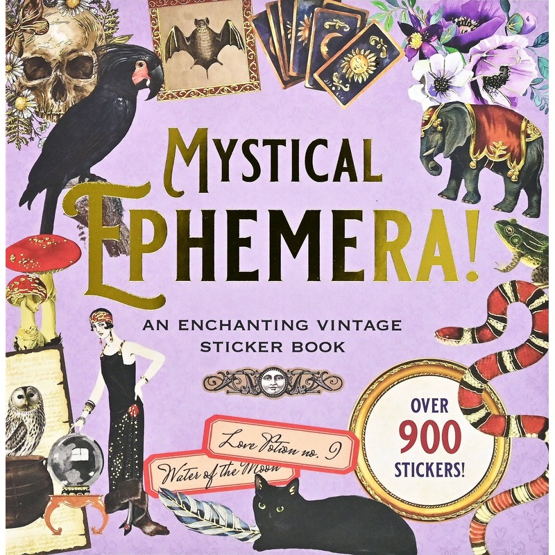 Sticker Book – Mystical Ephemera! An Enchanting Vintage