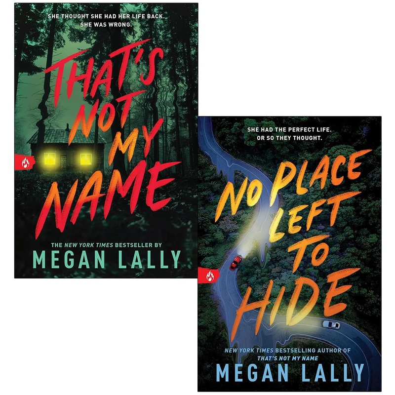 Megan Lally Collection 2 Books Set (That’s Not My Name and No Place Left to Hide)