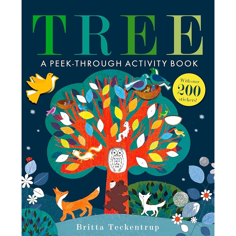 Tree: A Peek-Through Activity Book: With over 200 stickers