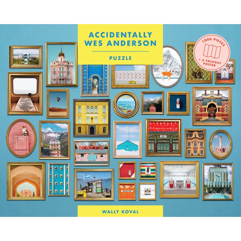 Accidentally Wes Anderson 1000 Piece Puzzle