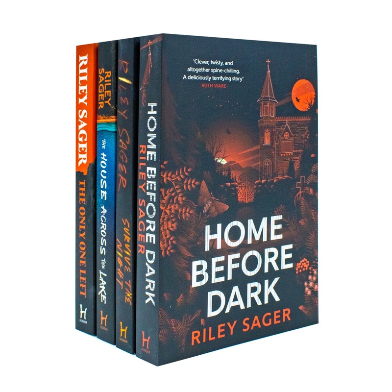 Riley Sager Thriller Collection  4 Book Set (Home Before Dark, Survive The Night & More) | Mystery, Suspense, Fiction, Bestseller, Novels