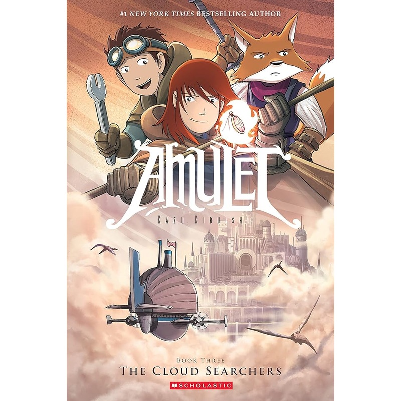 The Cloud Searchers: A Graphic Novel (Amulet #3) (3)