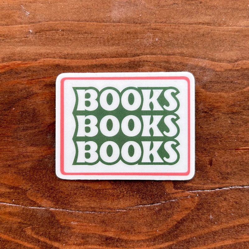 Books Books Books Sticker