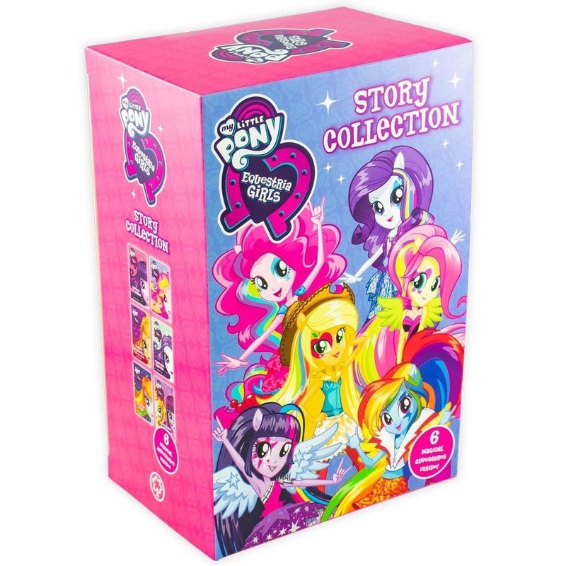 My Little Pony Story Collection Equestria Girls 6 Books Box Set Childrens