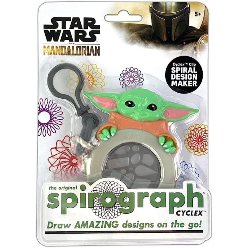 Spirograph Cyclex clip – Grogu