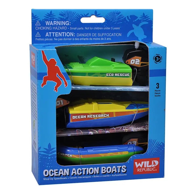 Action Boat Ocean Set