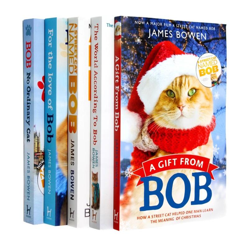 Bob The Cat 5 Book Series Collection by James Bowen |Children’s Animal Stories |Fiction, Friendship, Pets, Adventure, Family Fun & Inspirational Reads
