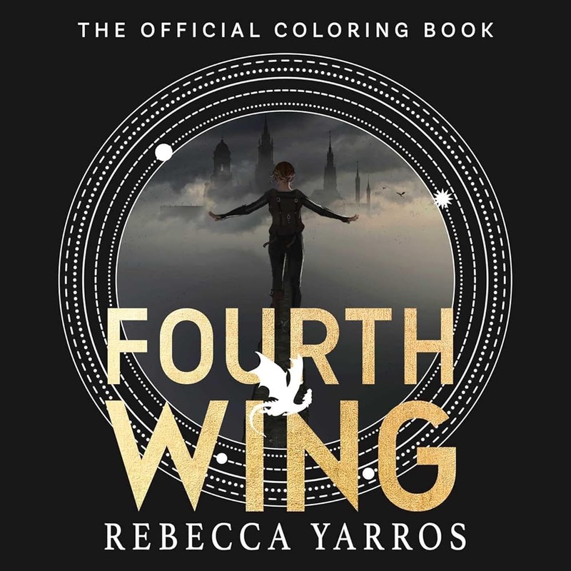 Fourth Wing: The Official Coloring Book