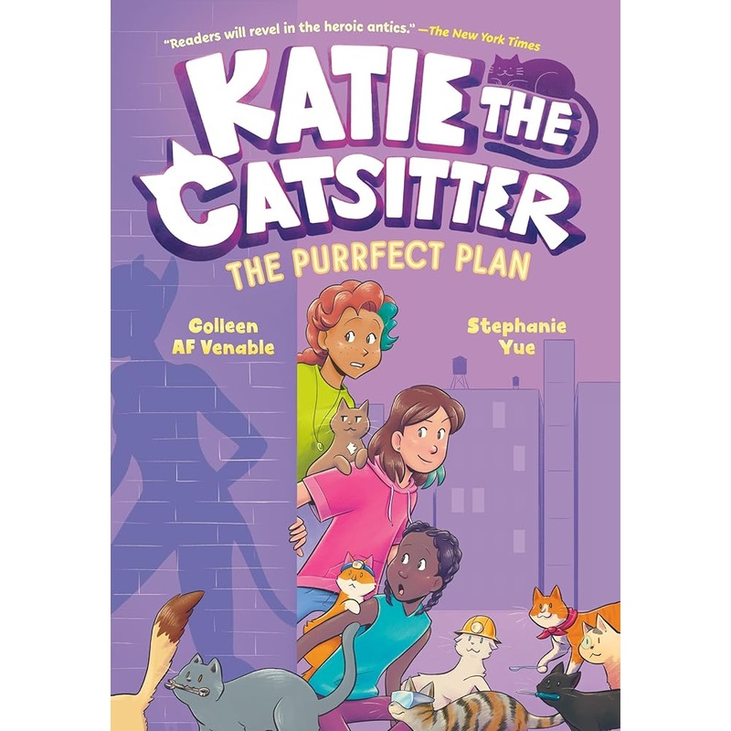 Katie the Catsitter 4: The Purrfect Plan: (A Graphic Novel)