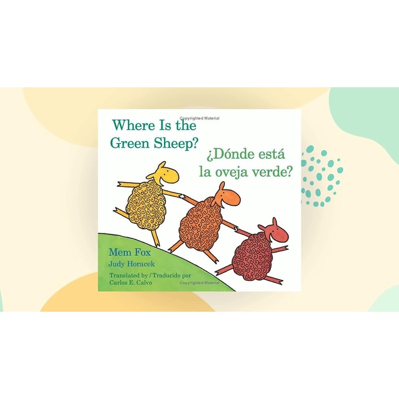 Where Is the Green Sheep? Board Book