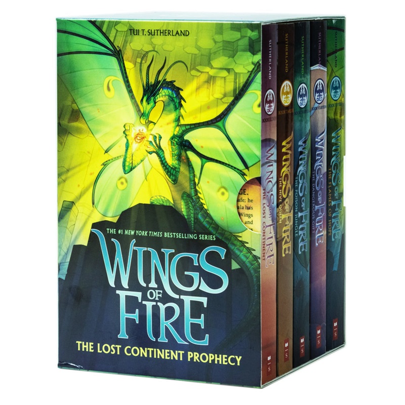 Wings of Fire Series 5 Books Box Set. Books 11 – 15 By Tui T. Sutherland