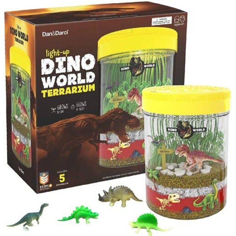 Dan&Darci – Light-Up Dino World Terrarium Kit