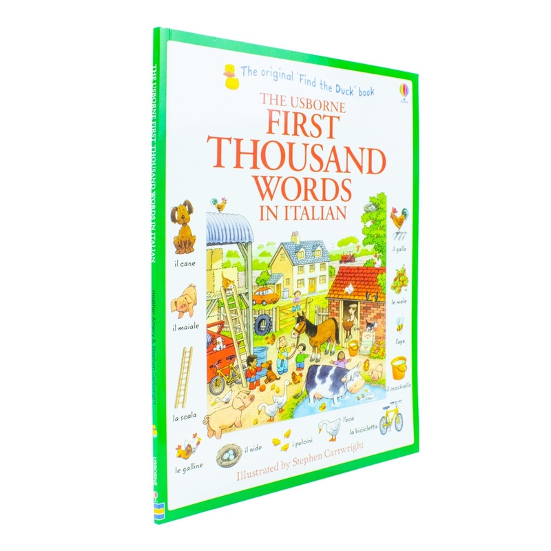 Discover the first thousand words in Italian for kids aged 5+ years in a fun Paperback format that enhances language learning and vocabulary skills.