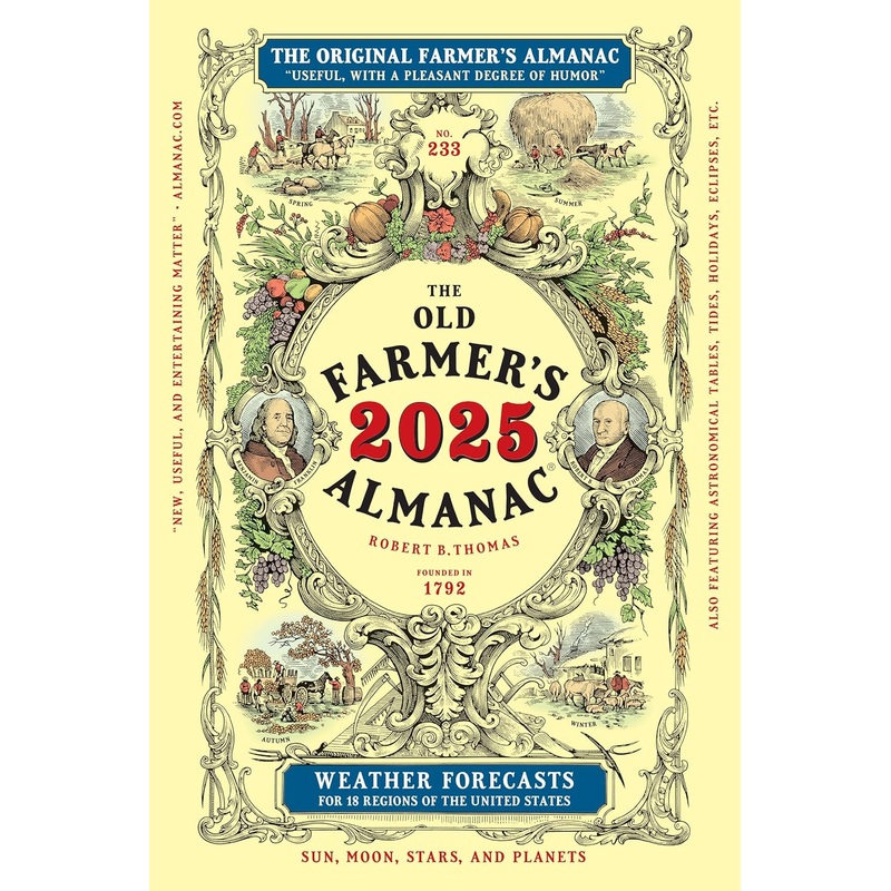 The 2025 Old Farmer’s Almanac Hardcover