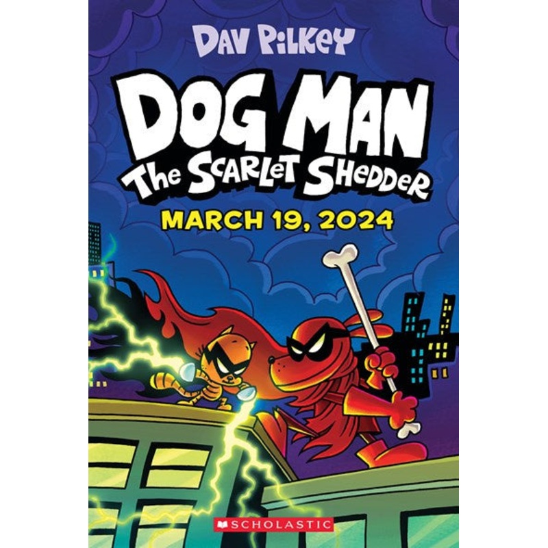 Dog Man: The Scarlet Shedder: A Graphic Novel (Dog Man #12)