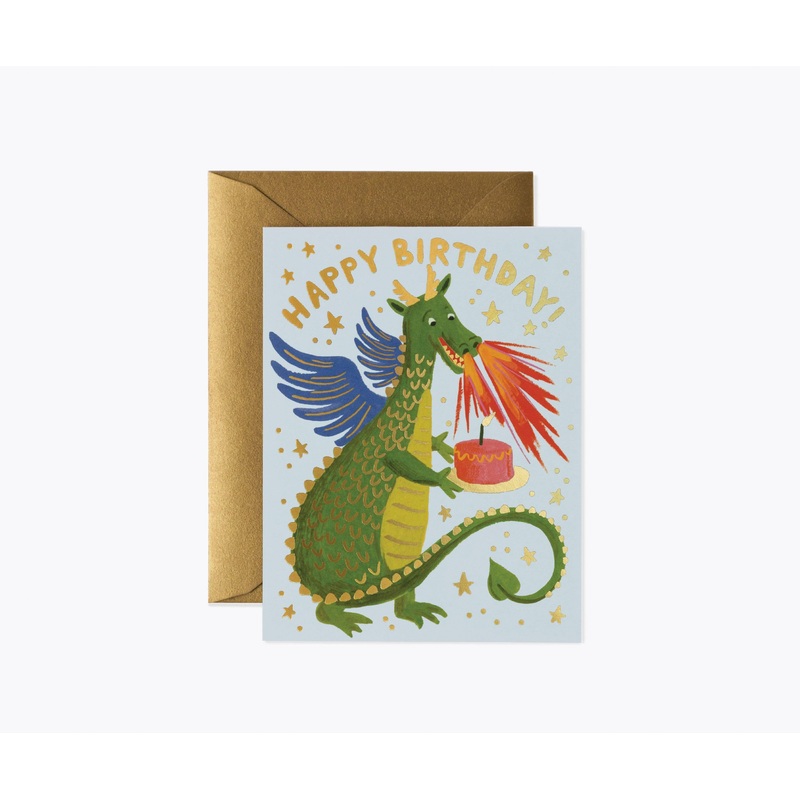 Rifle Paper Co. – Birthday Dragon Card