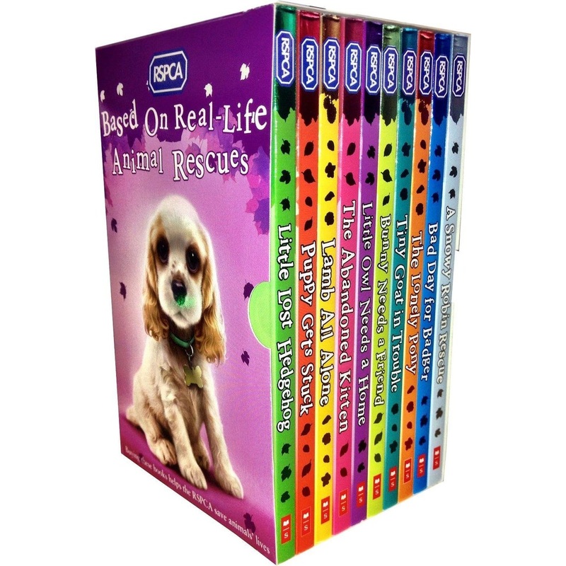 RSPCA Animal Rescue Pets 10 Children’s Books Collection Set (Puppy and kitten)