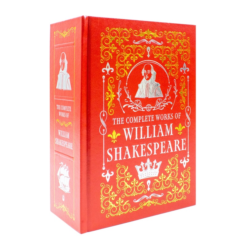 The Complete Works of William Shakespeare (Leather Bound)