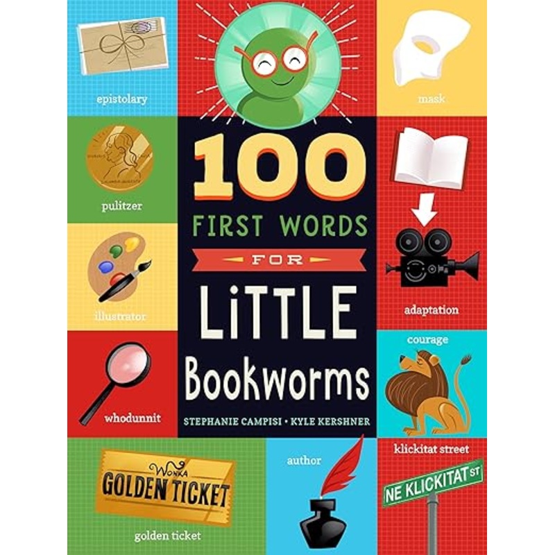 100 First Words for Little Bookworms