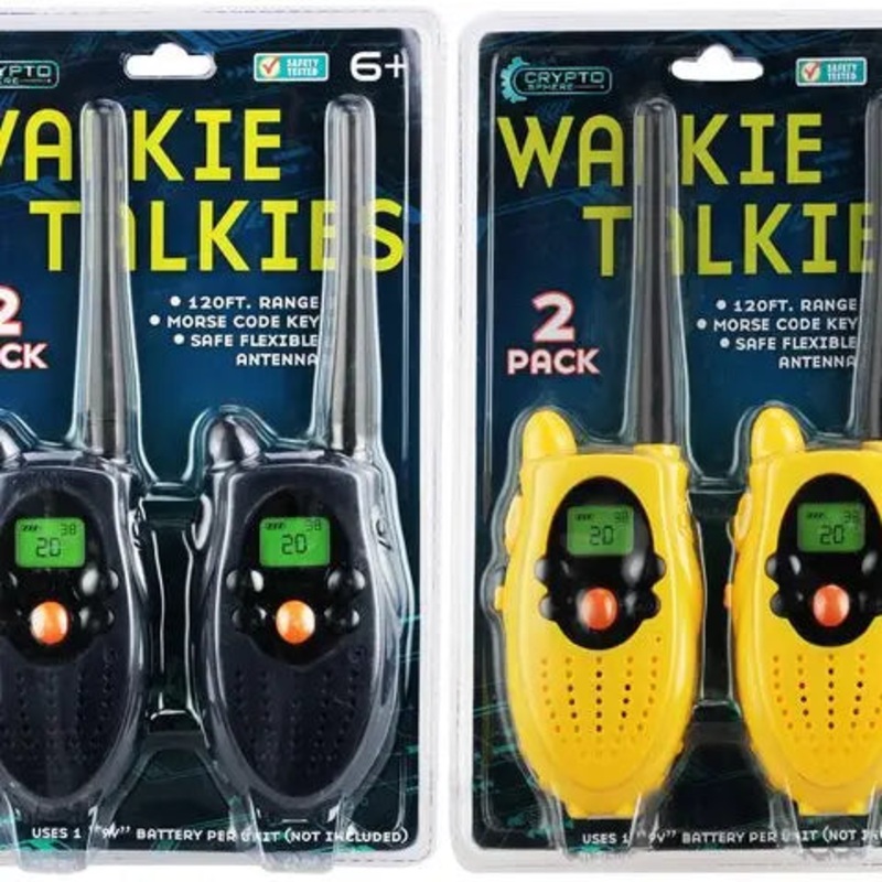Children’s 120 Foot Range Walkie Talkies