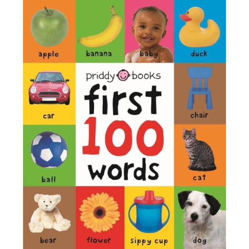 First 100 Words Board Book
