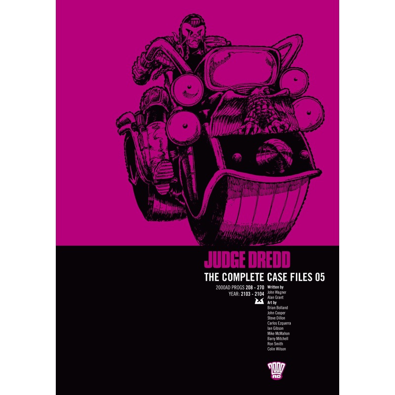 Judge Dredd The Complete Case Files Book 5 Classic 2000 AD Comic Book Collection Graphic Novel for Teens and Adults Volume 5 Sci Fi Series
