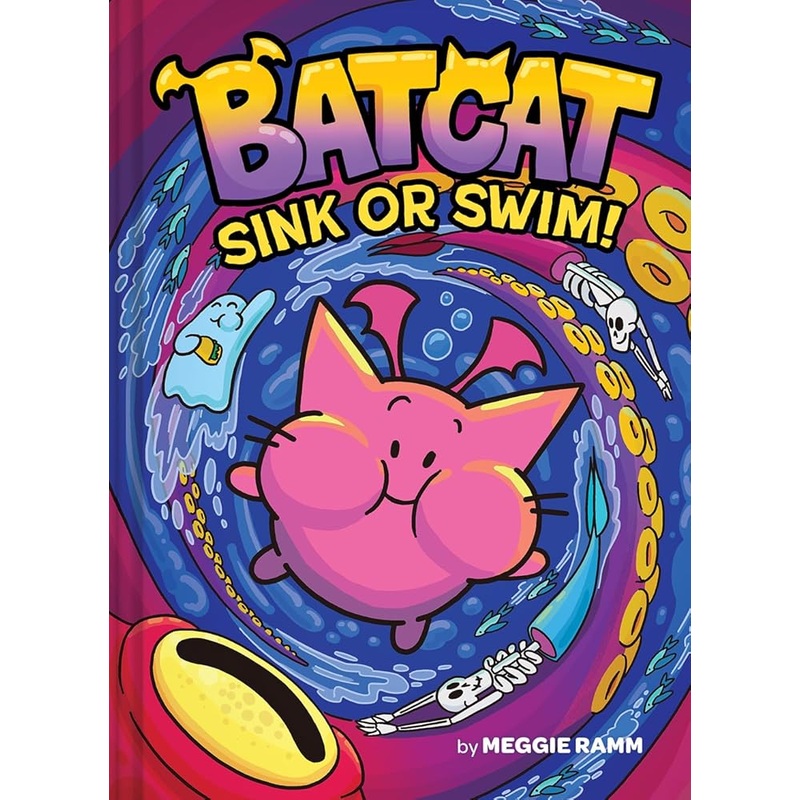 Sink or Swim! (Batcat Book #2): A Graphic Novel (Volume 2) (Batcat, 2)
