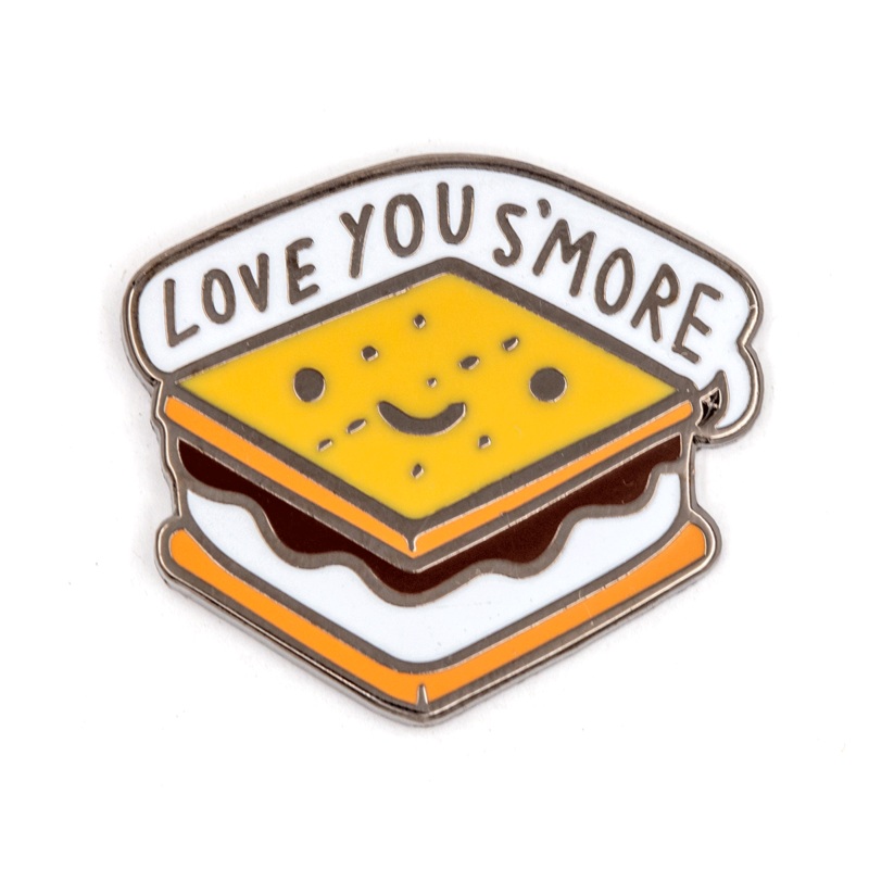 These Are Things – Love You S’more Enamel Pin