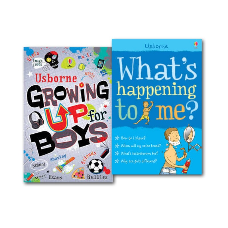 What’s Happening to Me? Growing Up for Boys Collection 2 Books Set,