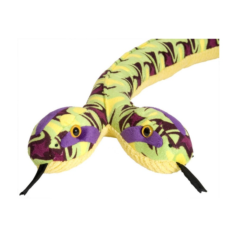 Wild Republic – Snake Siamese Whirlpool Stuffed Animal 54″