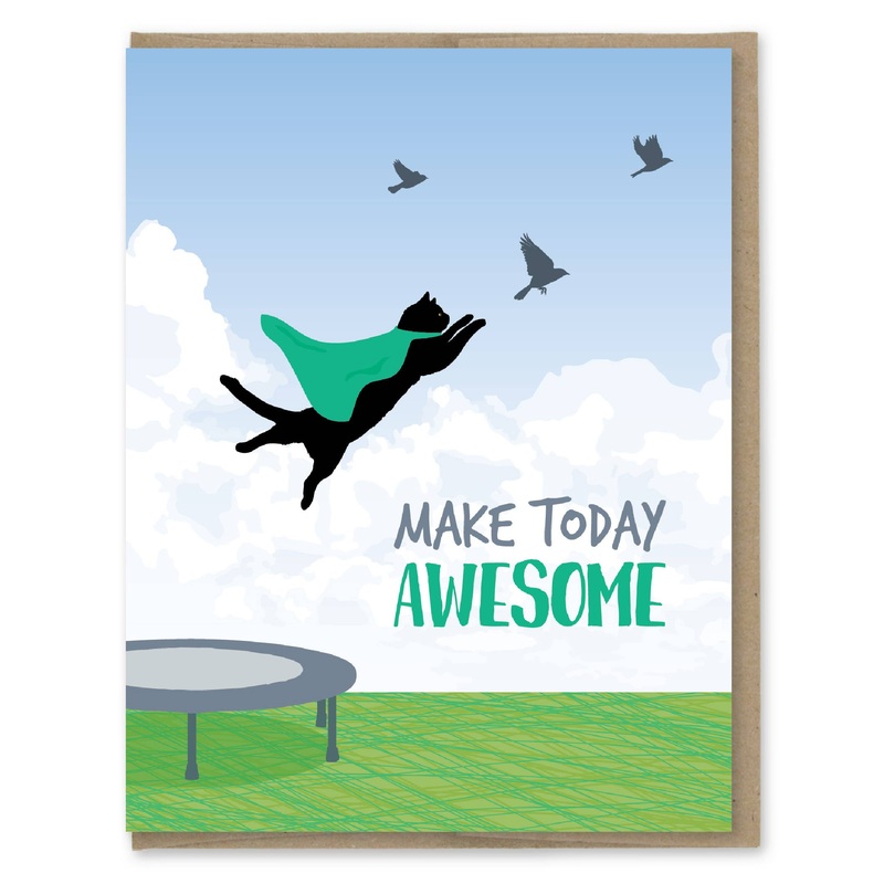 Modern Printed Matter – Make Today Awesome Card