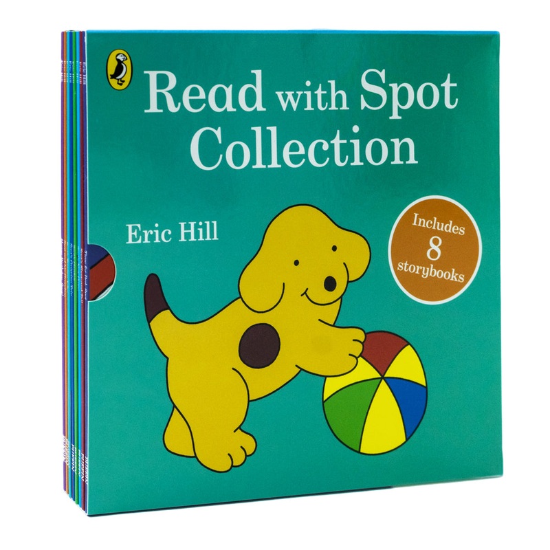 Read With Spot Collection  8-Book Set by Eric Hill | Fun & Educational Children’s Picture Books, Bedtime Stories, Outdoor Adventures & Family Reading
