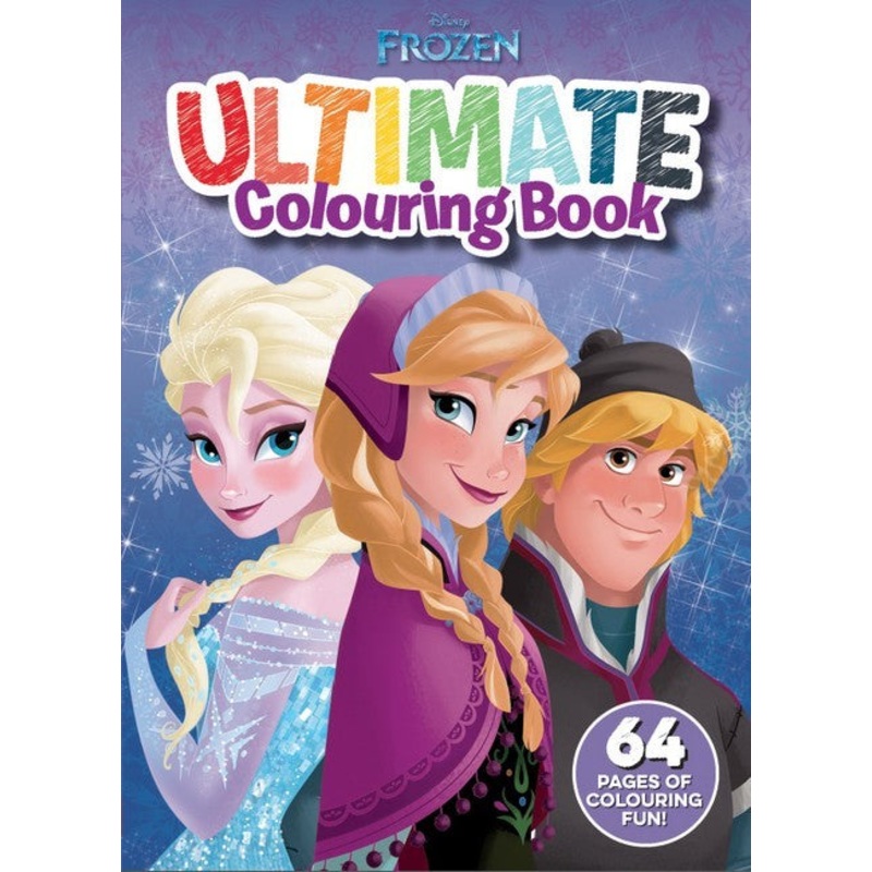 FROZEN ULTIMATE COLOURING BOOK