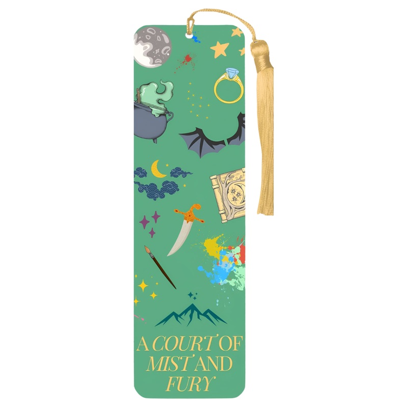 Metal Bookmark – SJM – A Court of Mist and Fury