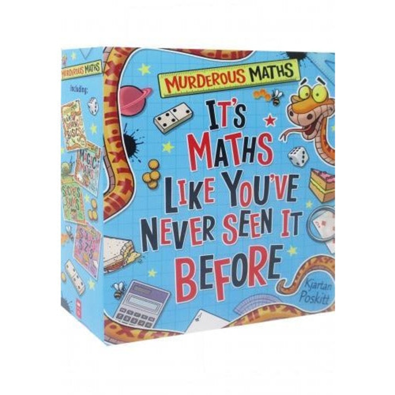 Murderous Maths 4 Book Set Collection By Kjartan Poskitt Maths Like You’ve never