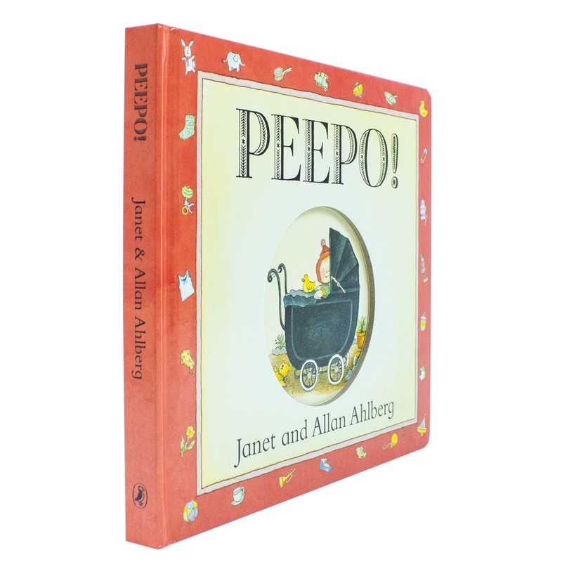 Peepo! by Janet & Allan Ahlberg (Board Book)  A Classic Children’s Picture Book for Early Reading! Perfect for Toddlers, Bedtime Stories & Family Fun