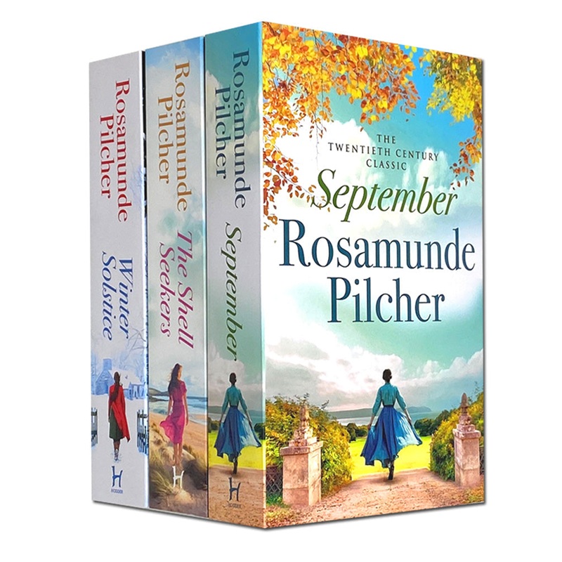 Rosamunde Pilcher Collection 3 Books Set – September, Winter Solstice, The Shell Seekers