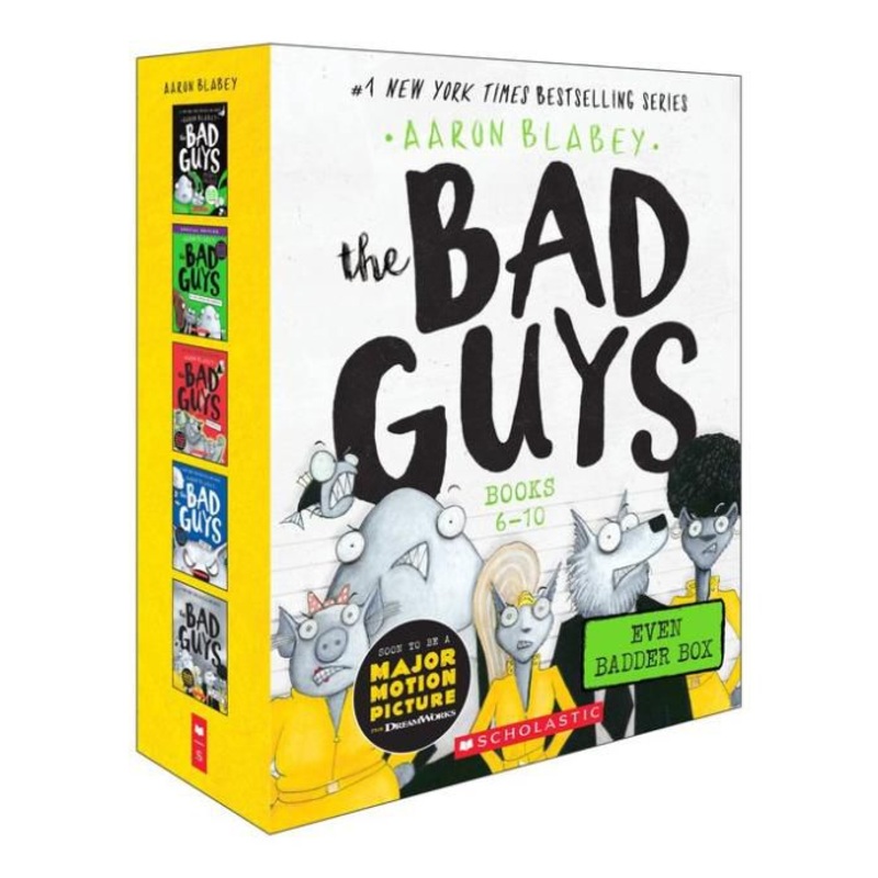 The Bad Guys Even Badder Box Set (the Bad Guys #6-10) Boxed Set